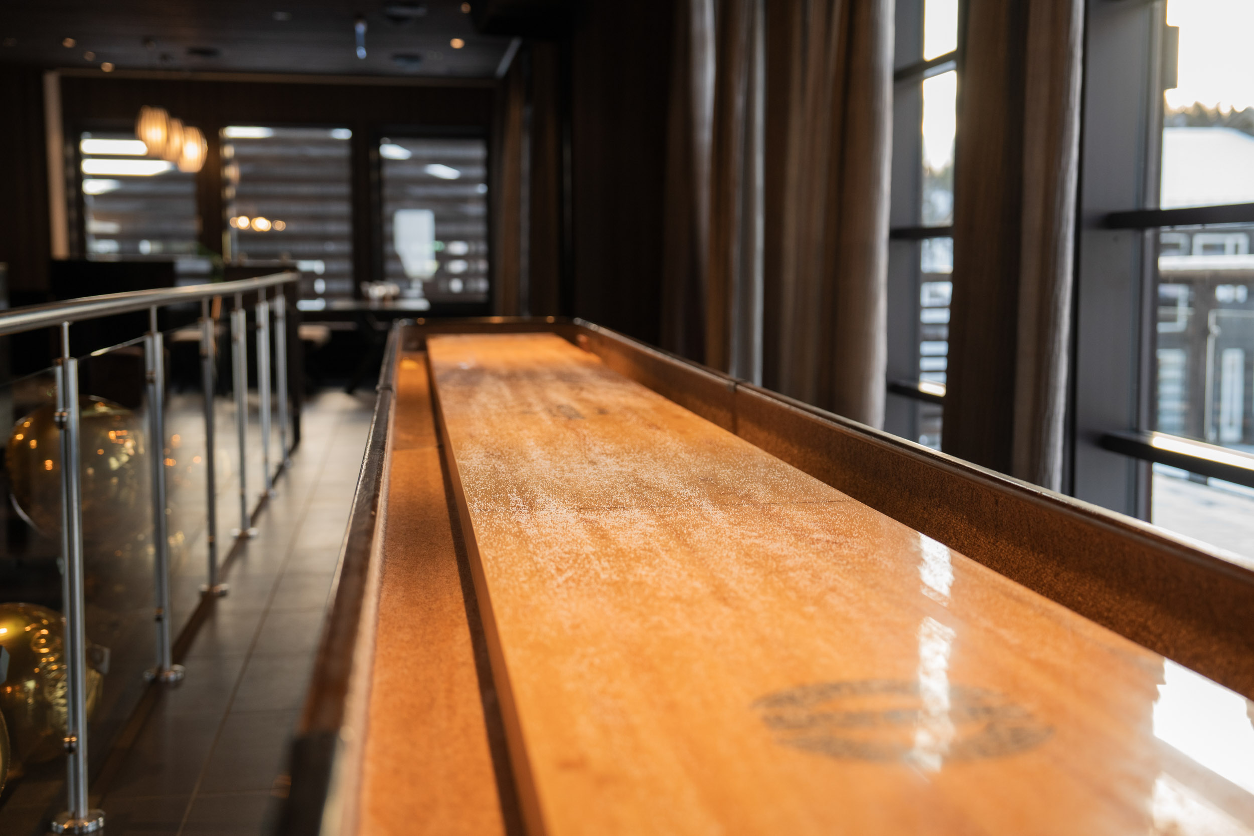 Shuffleboard på Norefjell Ski & Spa